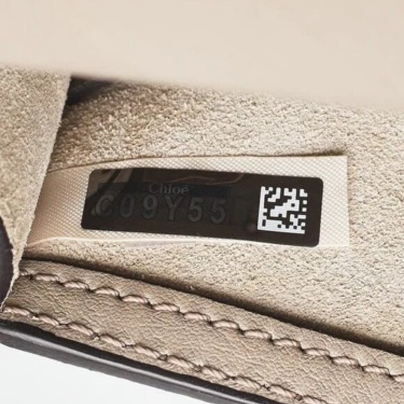 Chloe Motty Grey Leather/Suede Small Nile Bracelet Bag - Picture 11 of 12